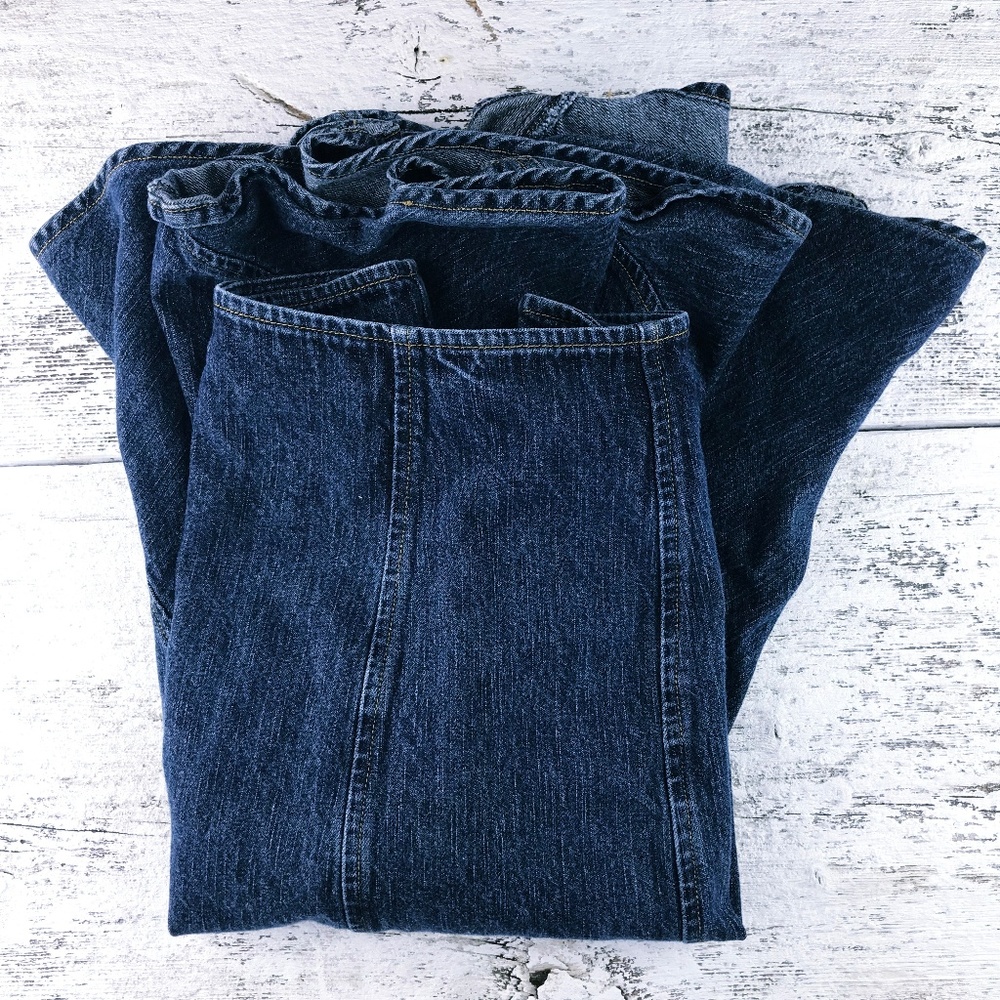 Jones New York Sport ~ Jean Skirt